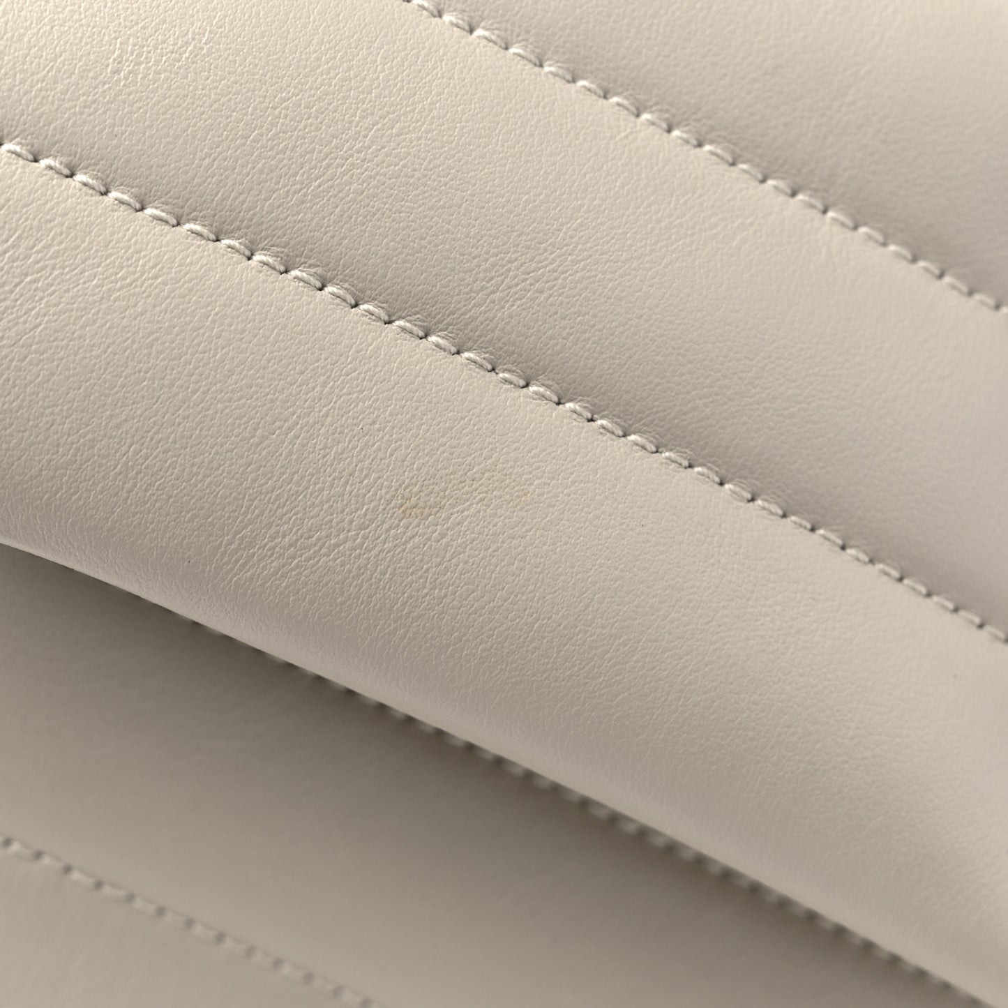 Calfskin Y Quilted Monogram Small Loulou Chain Satchel Crema Soft