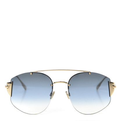 Christian Dior Metal Diorstronger Sunglasses Gold 2 of 7