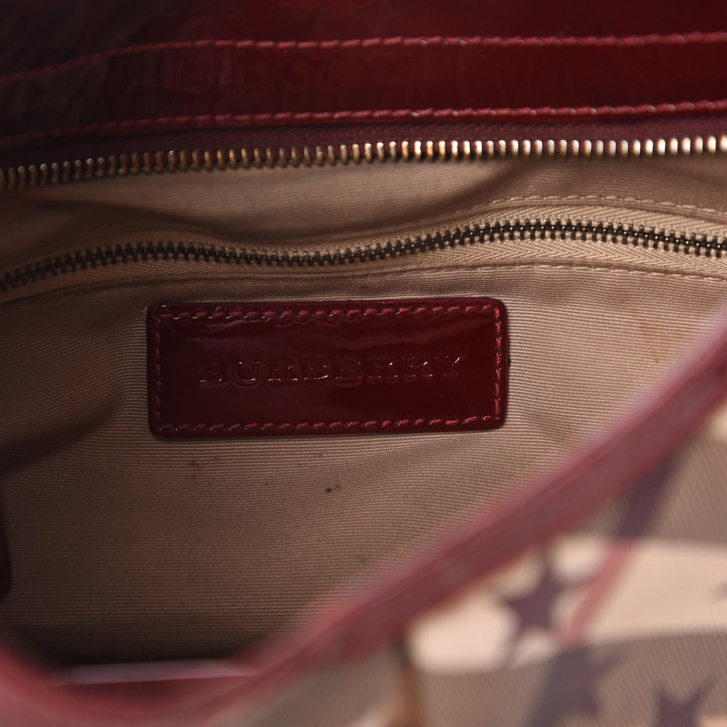Patent Supernova Check Stars Small Hernville Hobo Berry Red