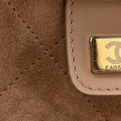 Chanel Calfskin Large Bowling Bag Beige 7 of 11