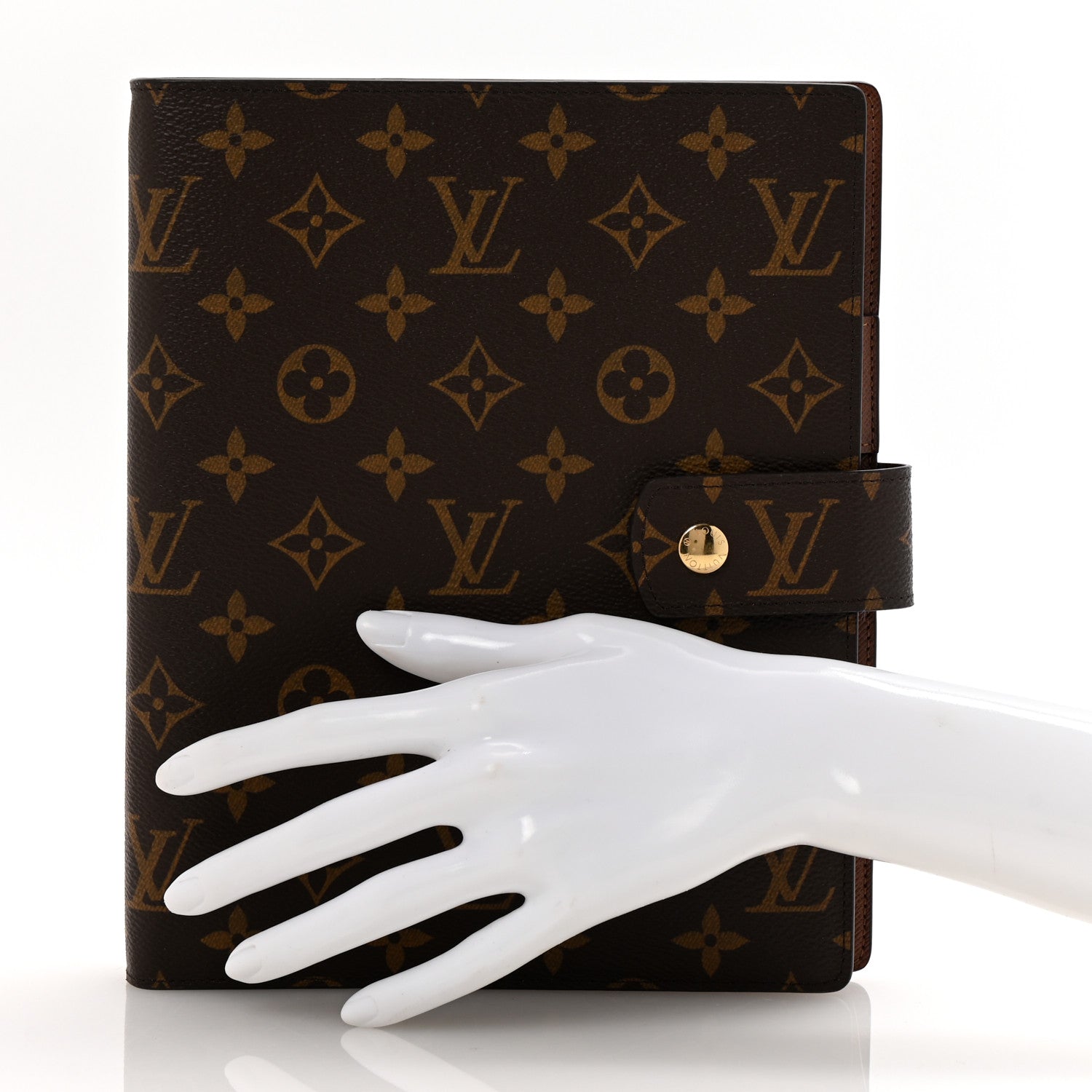 Louis Vuitton Monogram Large Ring Agenda Cover 2 of 9