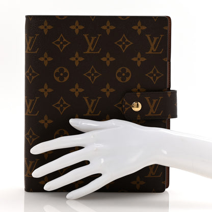 Louis Vuitton Monogram Large Ring Agenda Cover 2 of 9
