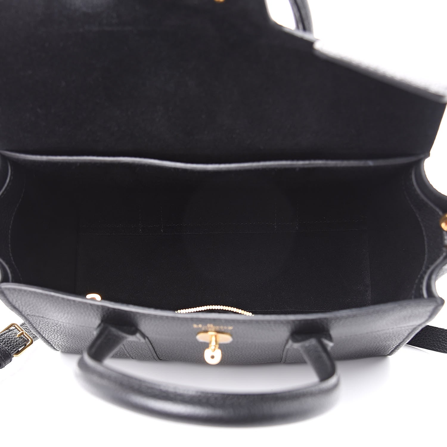 Mulberry Classic Grain Small New Bayswater Black 5 of 9