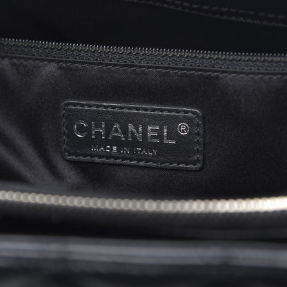 Chanel Caviar Quilted Grand Shopping Tote GST Black 6 of 10