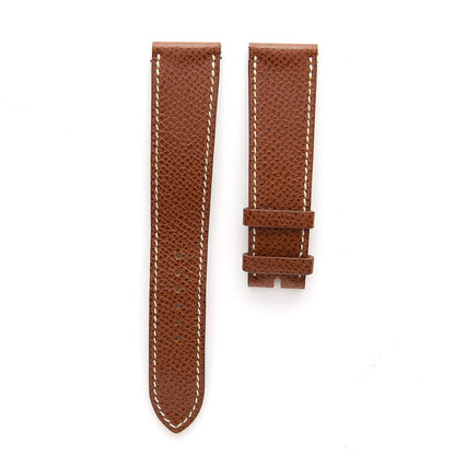 Hermes Courchevel Heure H Hour Watch MM Strap Gold 1 of 4
