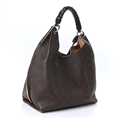 Louis Vuitton Mahina Carmel Hobo Chocolate 3 of 8