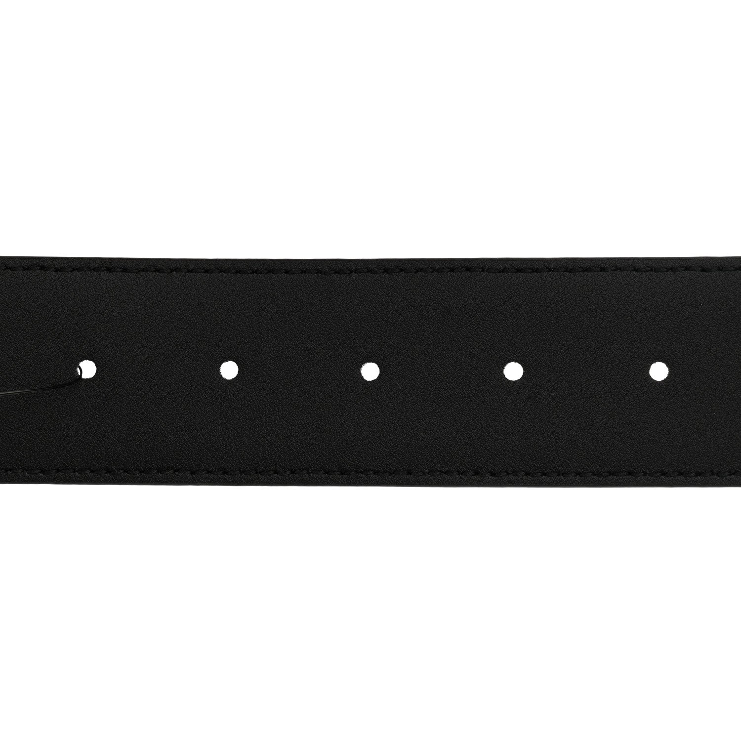 Gucci Calfskin Interlocking G Belt 95/38 Black 3 of 6