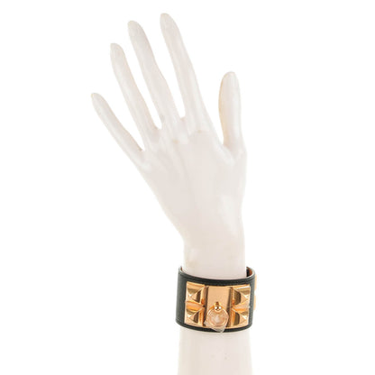 Hermes Epsom Collier de Chien CDC Bracelet S Black 2 of 7