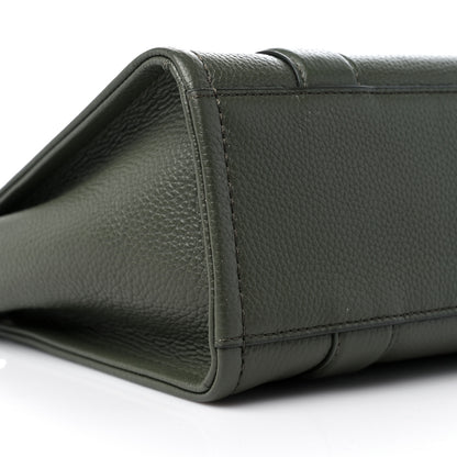 Marc Jacobs Grained Calfskin Small The Tote Bag Bronze Green 8 of 13