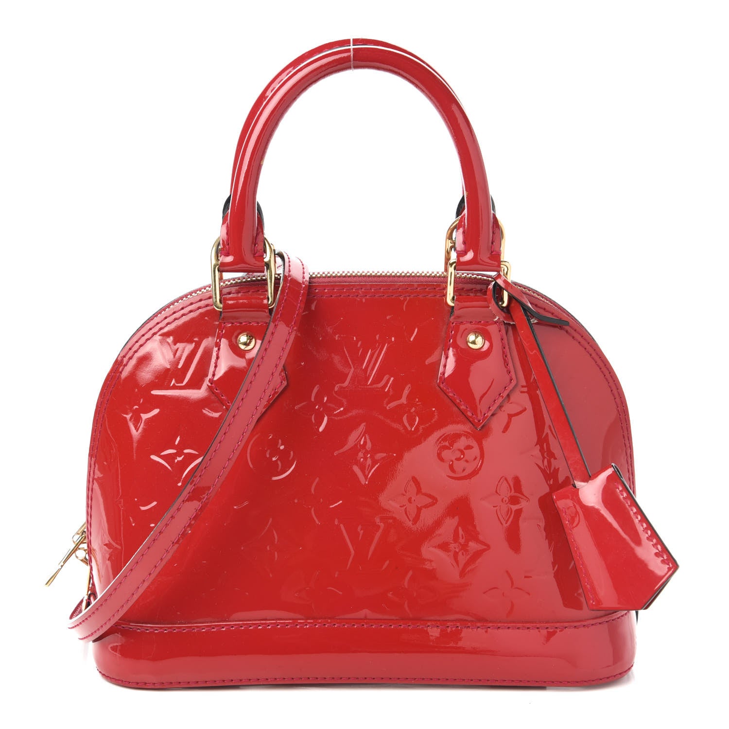 Louis Vuitton Vernis Alma BB Hot Pink 1 of 10