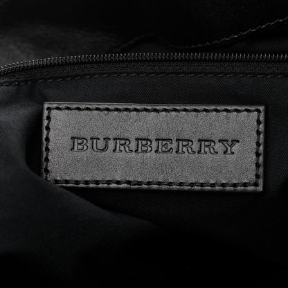 Burberry Haymarket Check Medium Golderton Tote Black 7 of 12