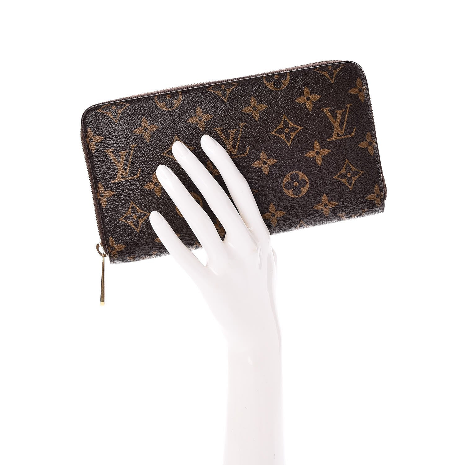 Louis Vuitton Monogram Zippy Organizer Wallet 2 of 7