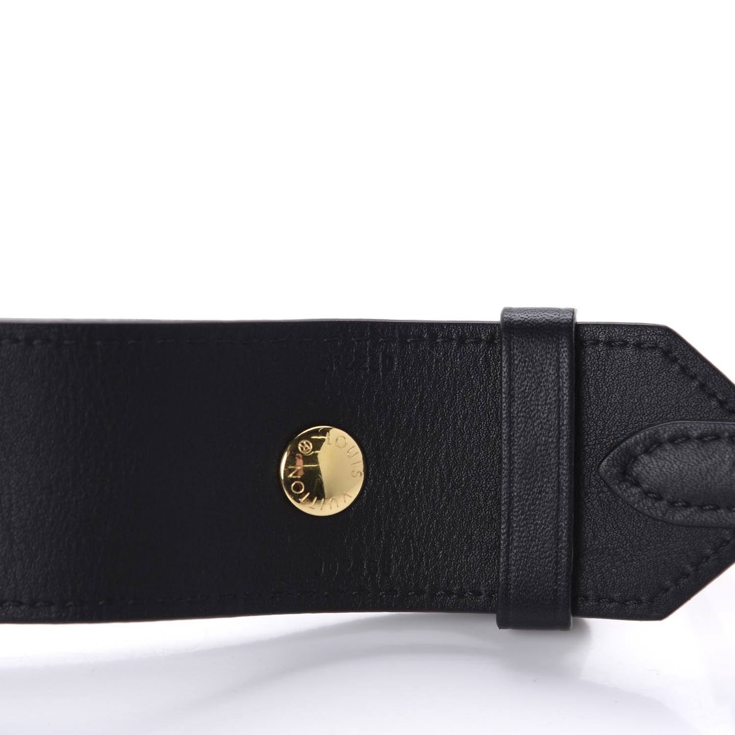 Louis Vuitton Monogram Bandouliere Shoulder Strap Black 3 of 5