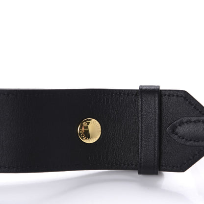 Louis Vuitton Monogram Bandouliere Shoulder Strap Black 3 of 5
