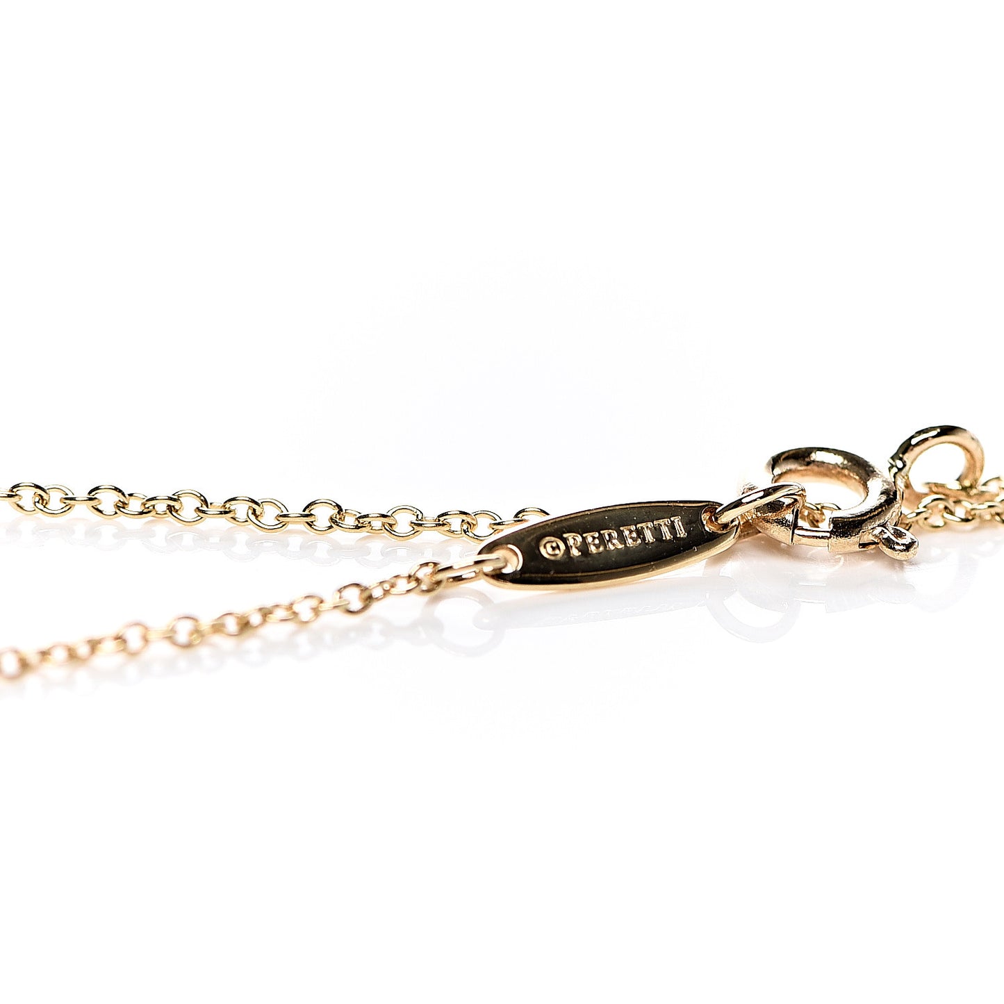 18K Yellow Gold Diamond .08ct Elsa Peretti Diamonds by the Yard Bracelet