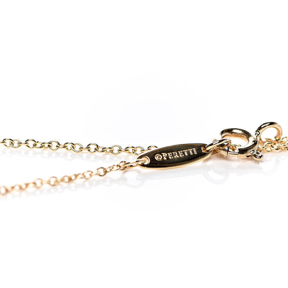 Tiffany 18K Yellow Gold Diamond .08ct Elsa Peretti Diamonds by the Yard Bracelet 4 of 5