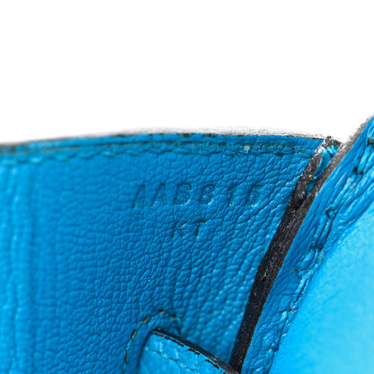 Hermes Epsom Birkin 35 Bleu Zanzibar 7 of 12