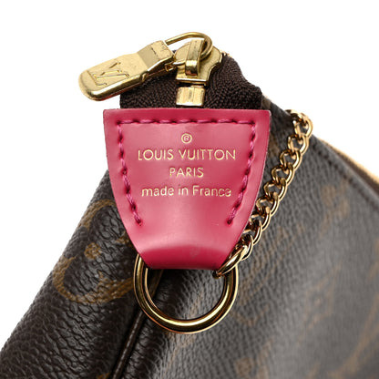 Louis Vuitton Monogram 2020 Christmas Animation Roller Coaster Mini Pochette Accessories Pivoine 6 of 7