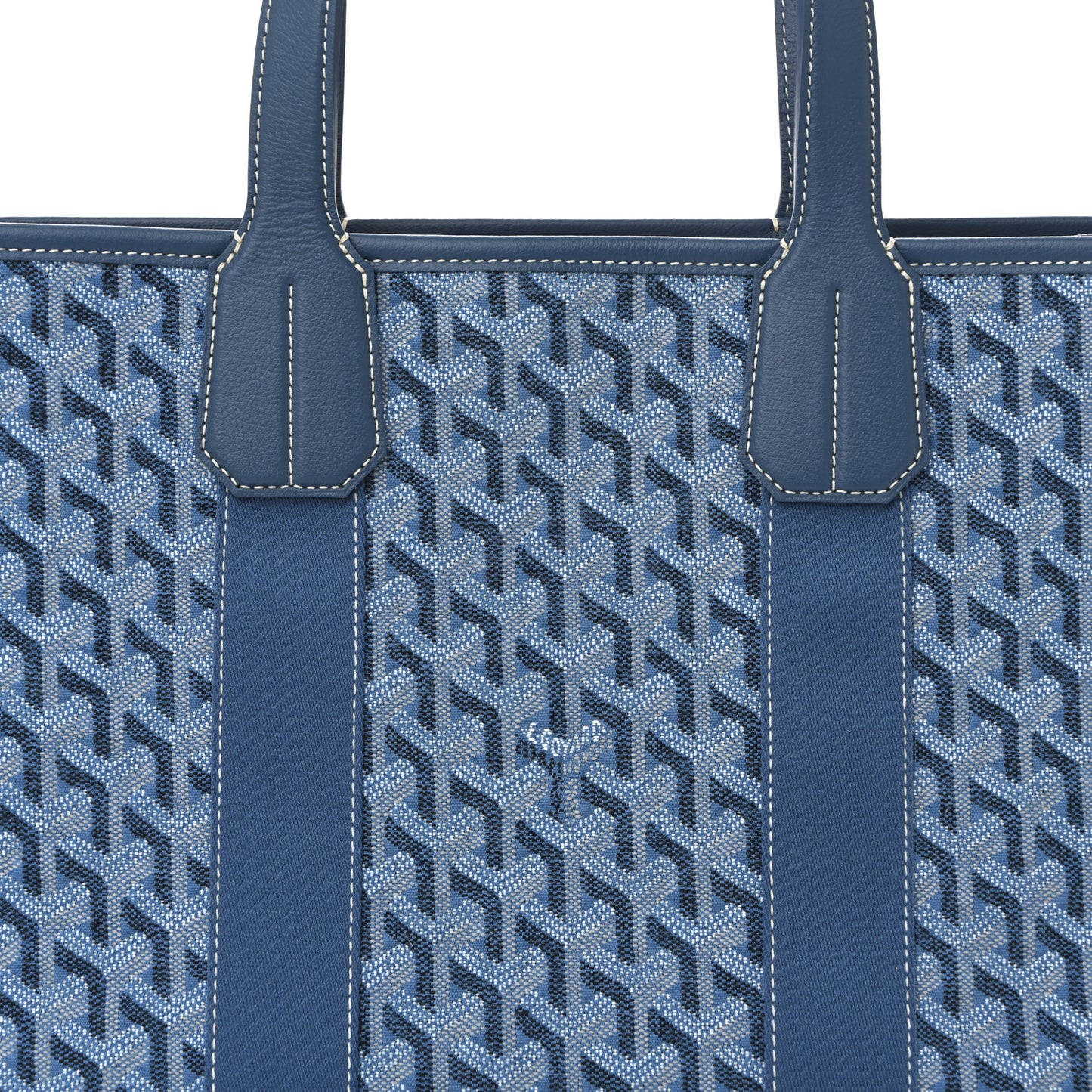 Goyardine Villette PM Tote Ocean Blue