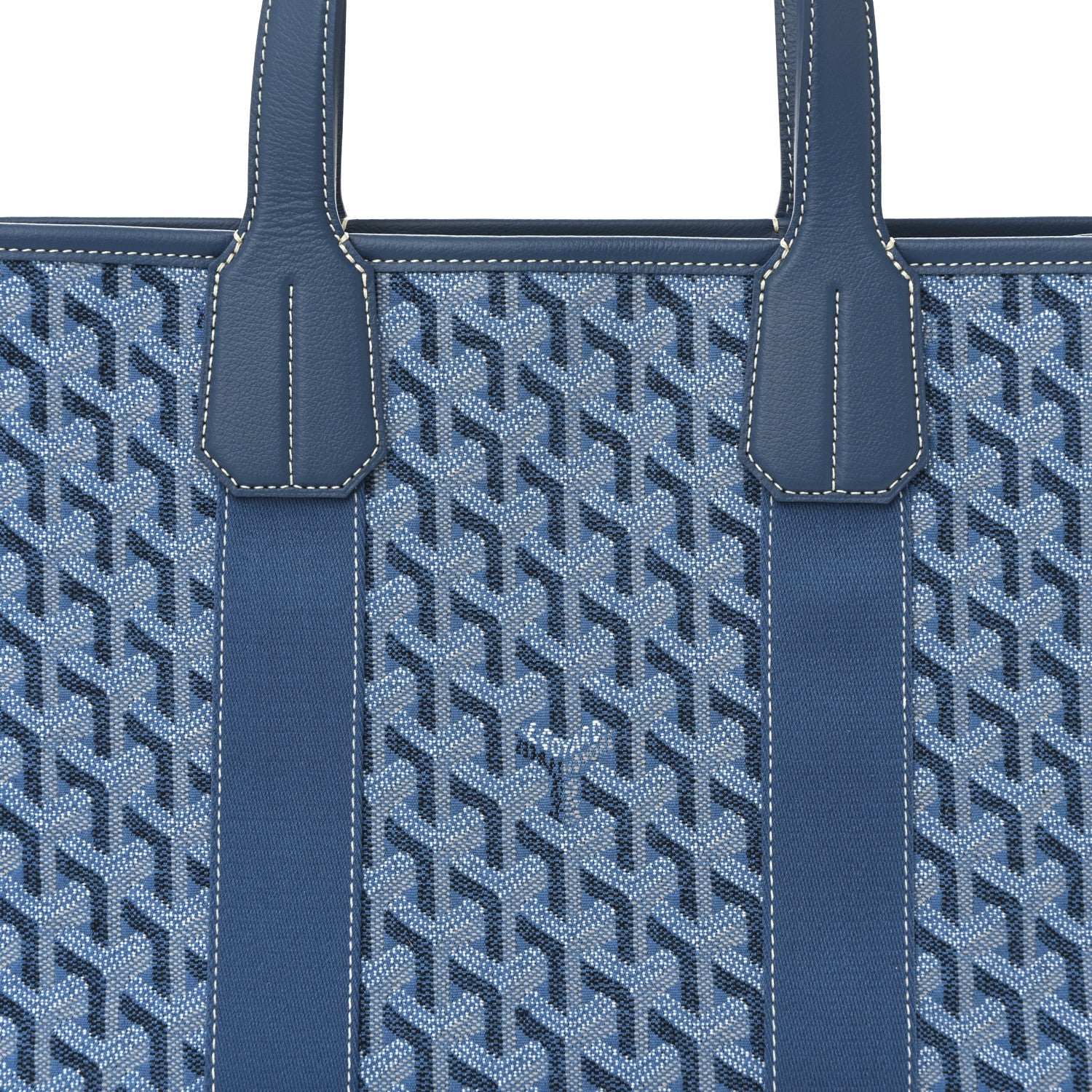 Goyard Goyardine Villette PM Tote Ocean Blue 7 of 10