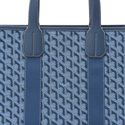 Goyard Goyardine Villette PM Tote Ocean Blue 7 of 10
