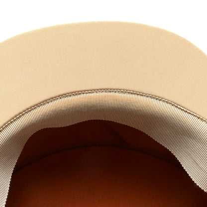 Hermes Double Linen Twill Casquette Cabourg Cliquetis Cap 58 White Creme 8 of 8
