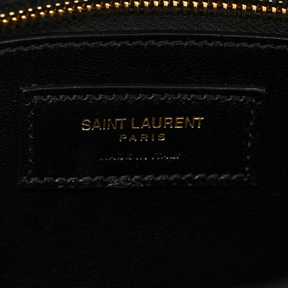 Saint Laurent Smooth Calfskin Manhattan Top Handle Black 6 of 12
