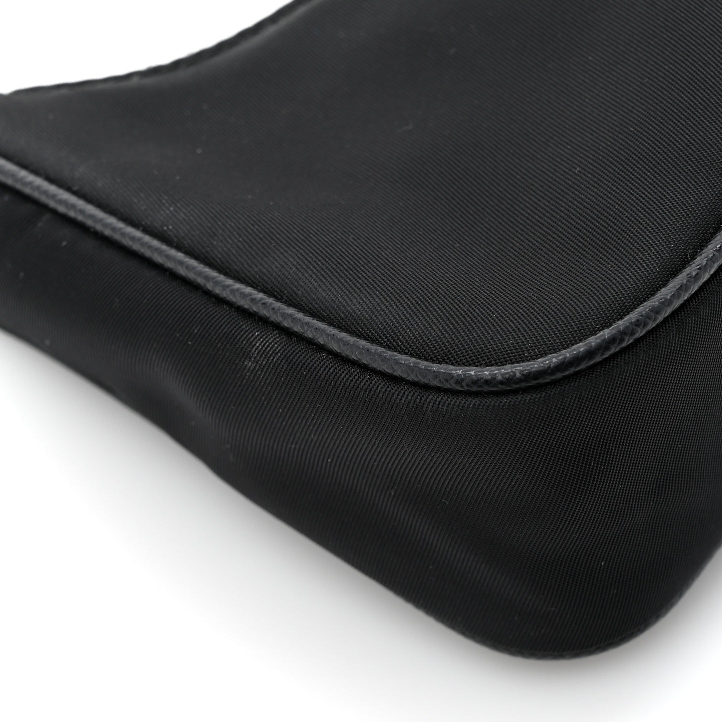 Tessuto Nylon Mini Re-Edition 2000 Shoulder Bag Black