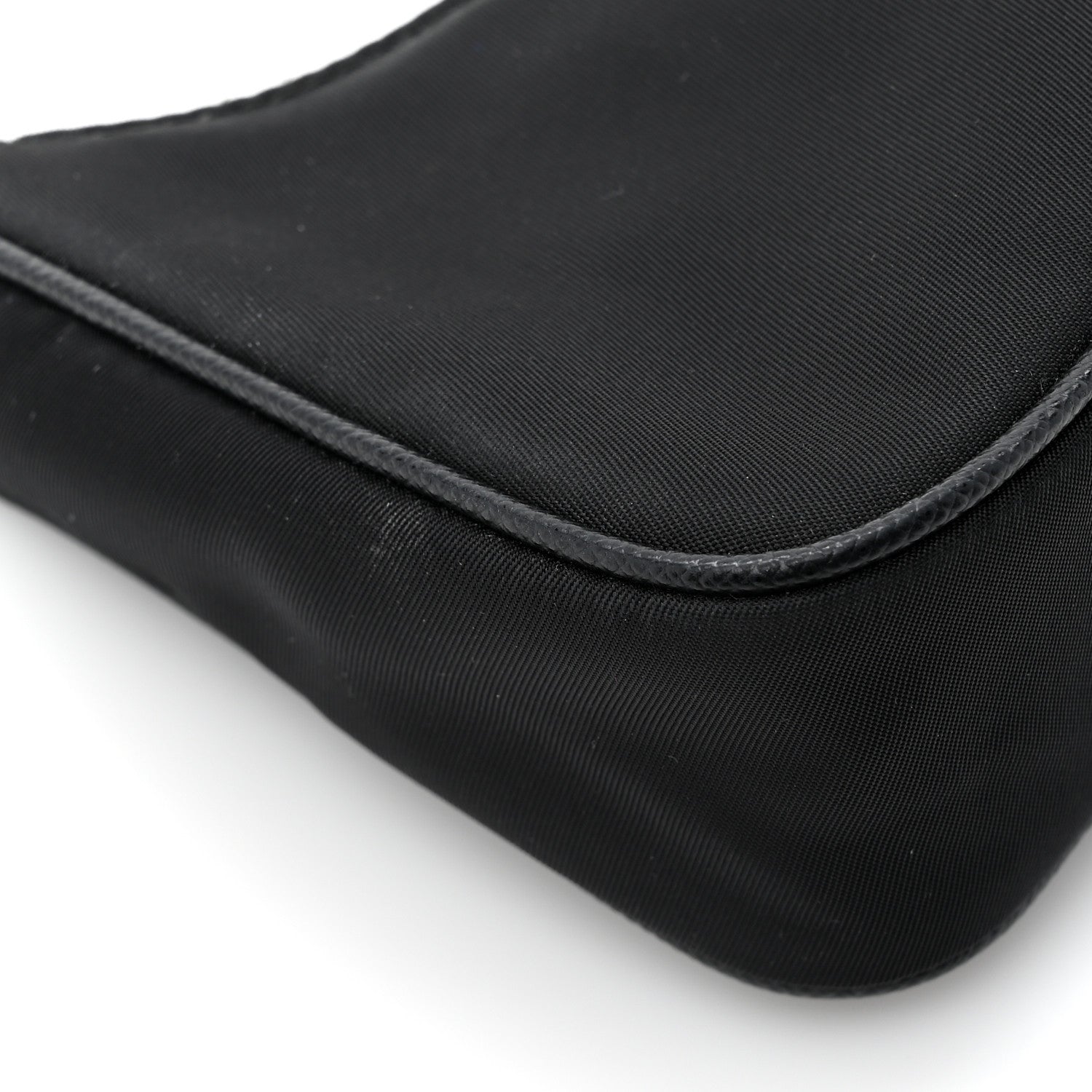 Prada Tessuto Nylon Mini Re-Edition 2000 Shoulder Bag Black 10 of 11
