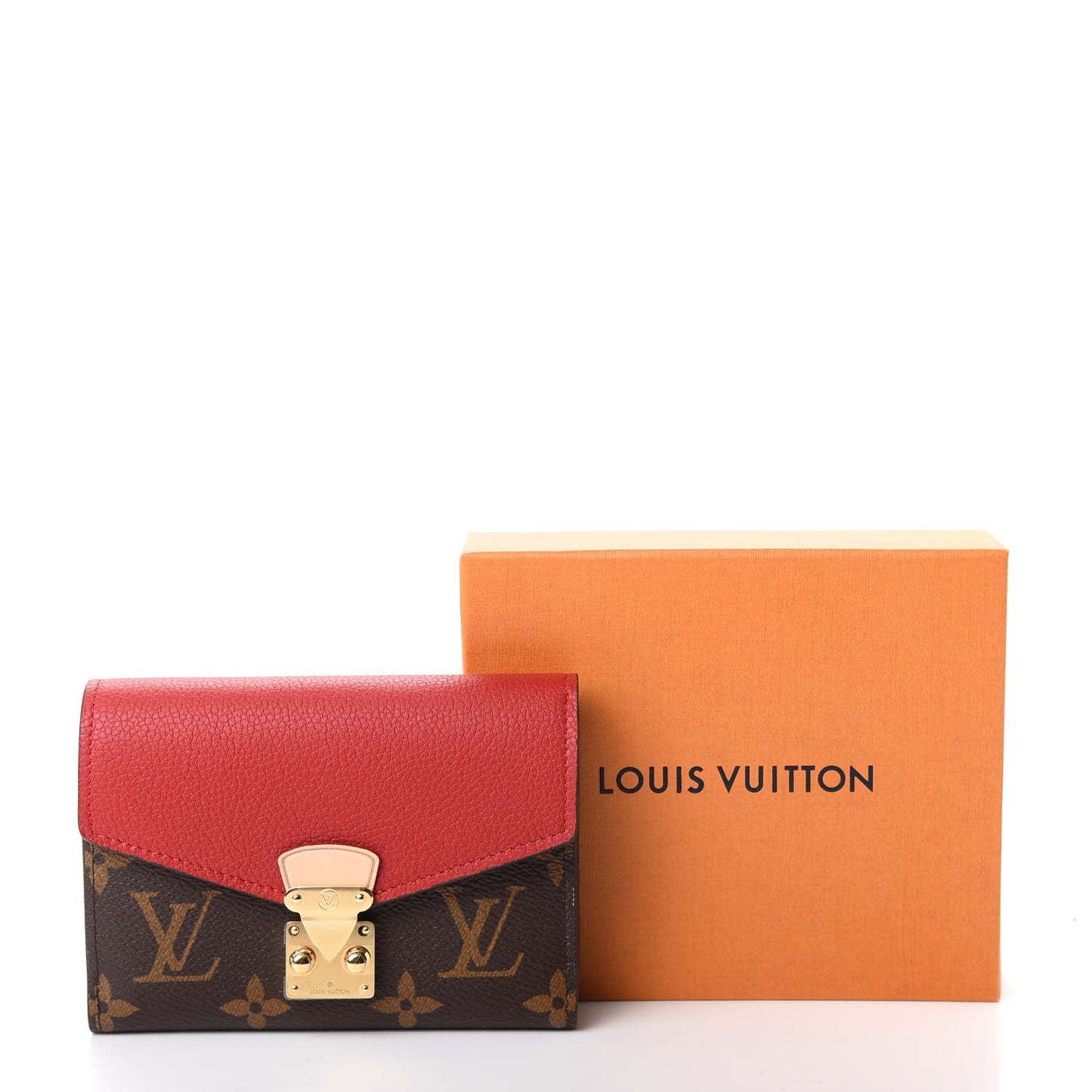 Monogram Pallas Compact Wallet NM Cerise