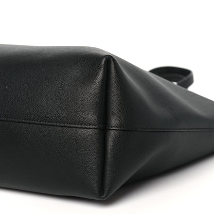 Saint Laurent Calfskin Large Shopping Tote Black 10 of 10