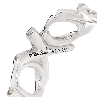 Tiffany Sterling Silver Paloma Picasso Love Kisses Ring 49 4.75 4 of 4