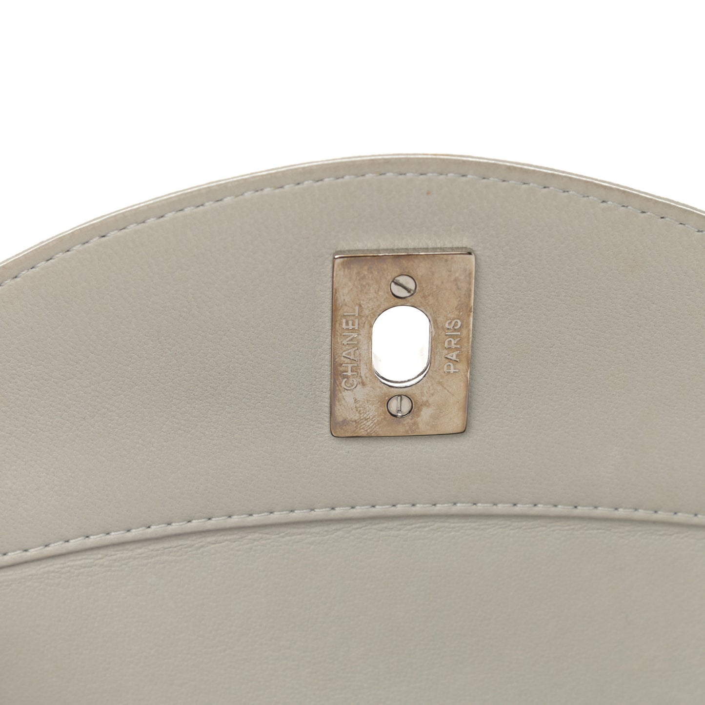 Lambskin Quilted Small Single Flap Bag Violet Clair