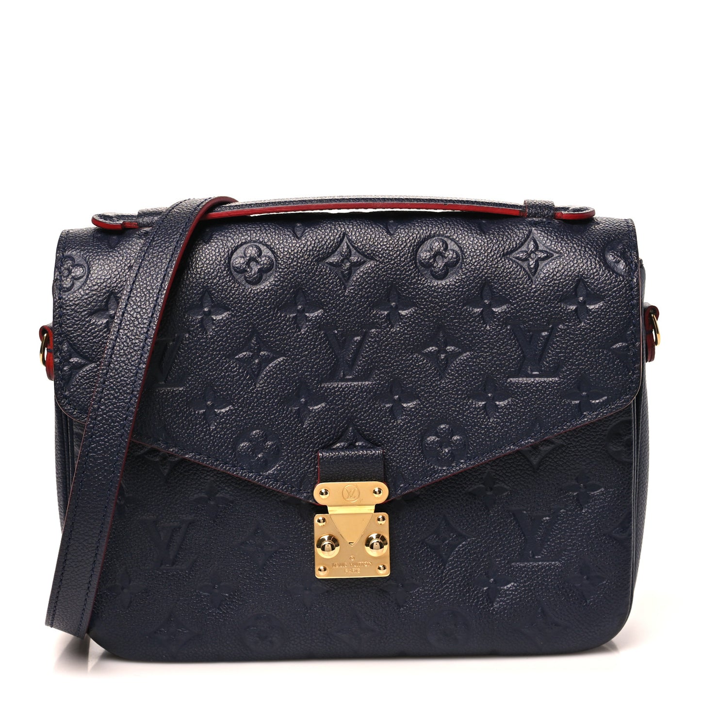 Empreinte Pochette Metis Marine Rouge