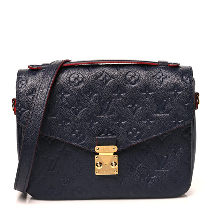 Louis Vuitton Empreinte Pochette Metis Marine Rouge 1 of 9