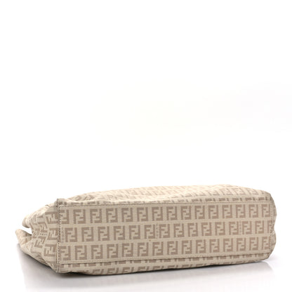 Fendi Zucchino Vitello Tote Beige Tortora 4 of 8