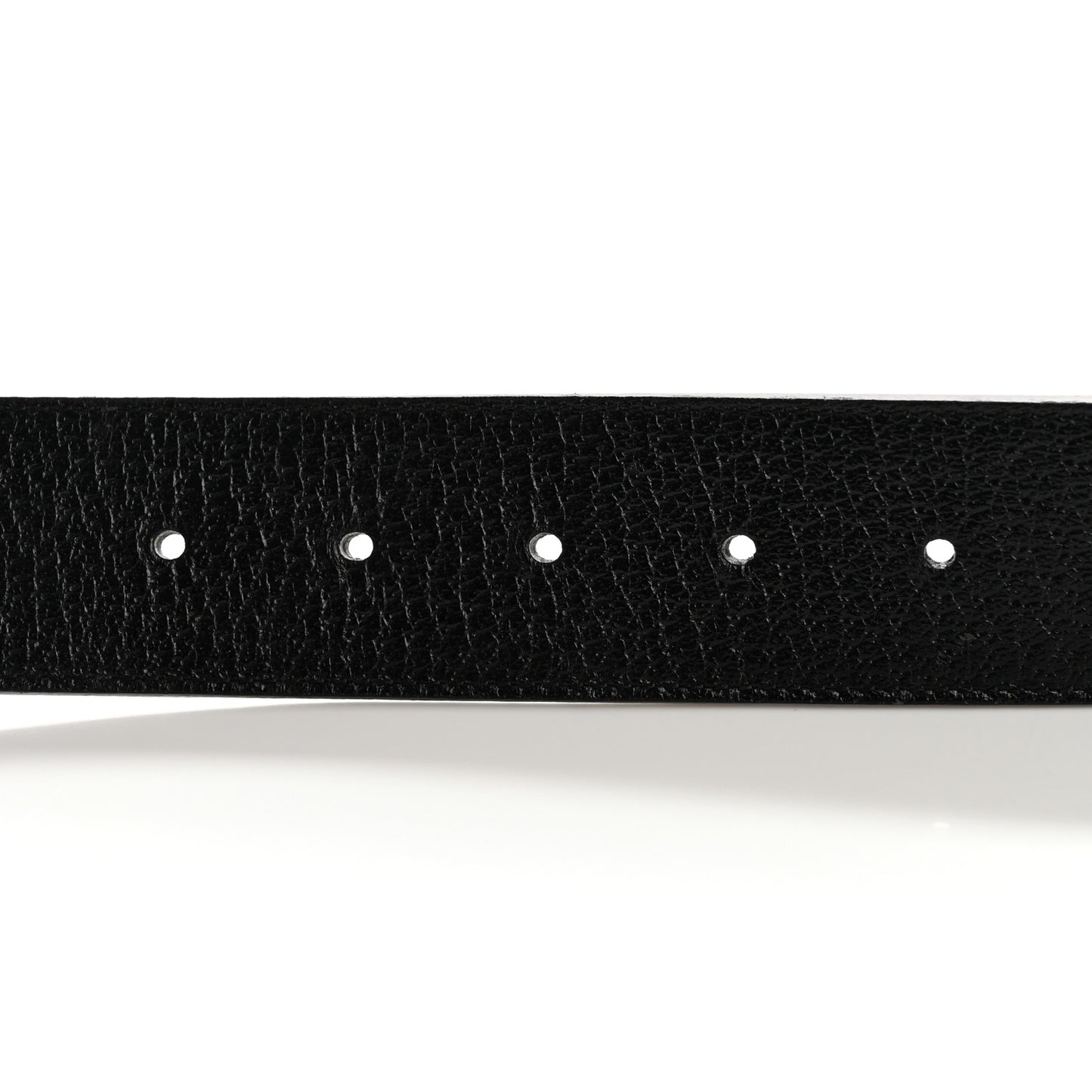 Textured Calfskin Double G 40mm Belt 90 36 Black