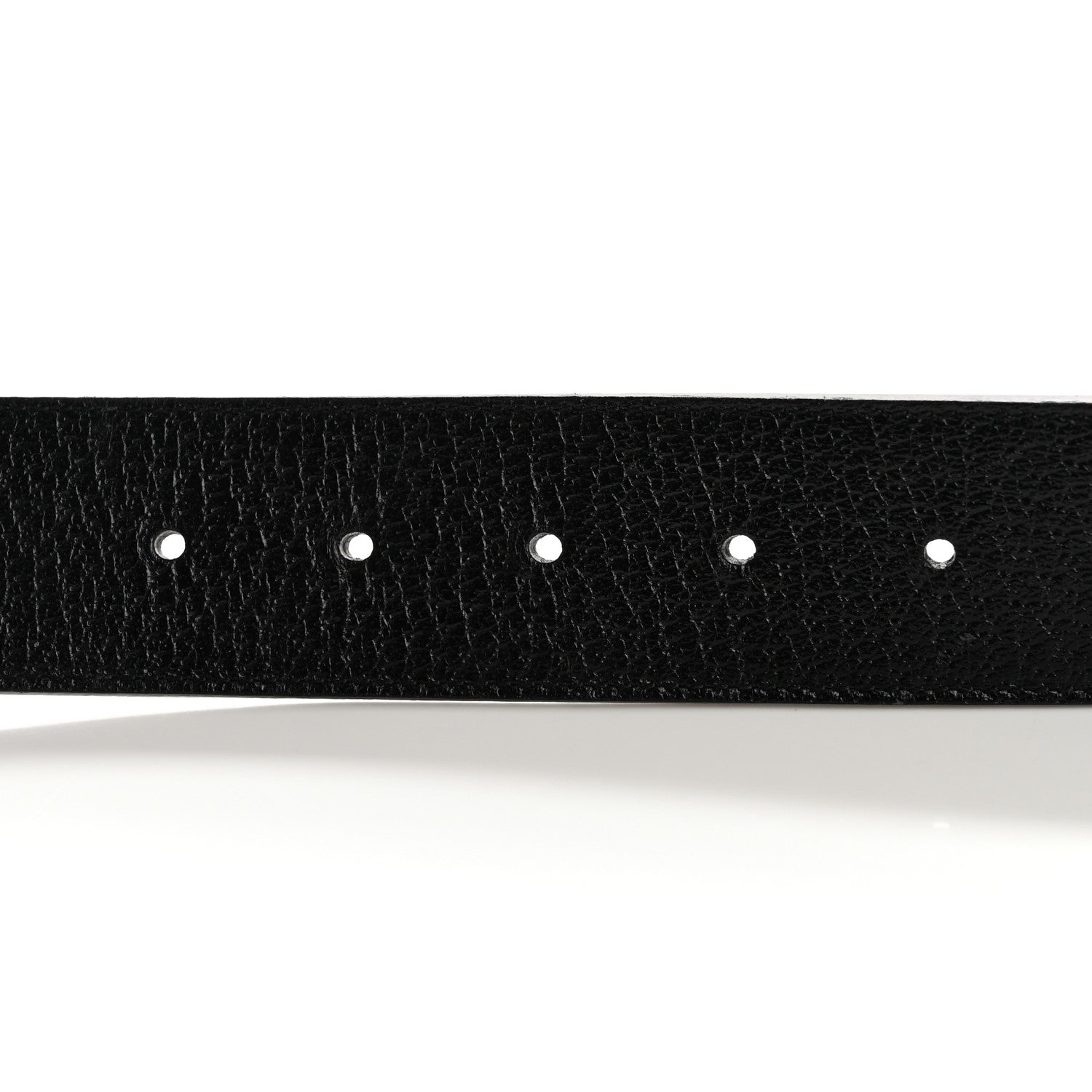 Gucci Textured Calfskin Double G 40mm Belt 90 36 Black 3 of 6