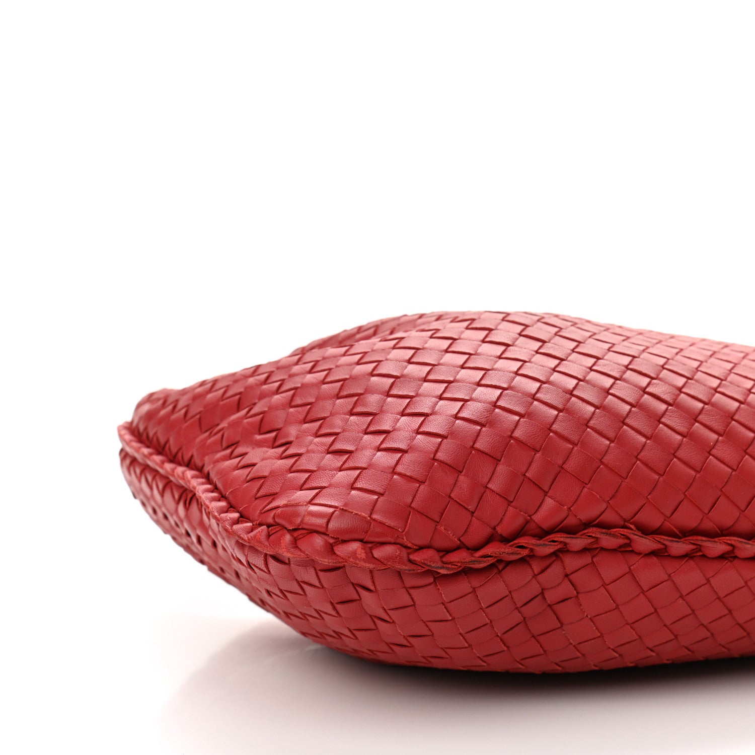 Bottega Veneta Nappa Intrecciato Medium Veneta Hobo Red 8 of 10