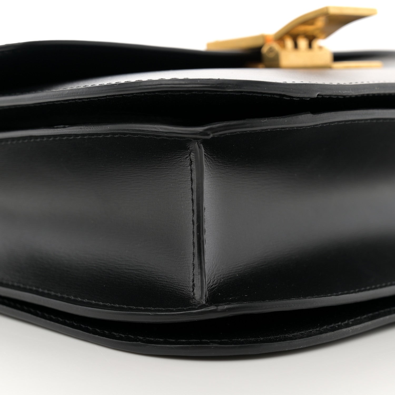 Celine Box Calfskin Medium Classic Box Flap Bag Black 9 of 13