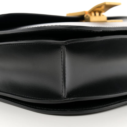 Celine Box Calfskin Medium Classic Box Flap Bag Black 9 of 13