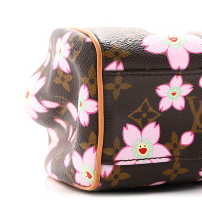 Louis Vuitton Monogram Cherry Blossom Sac Retro Bag Brown 9 of 10