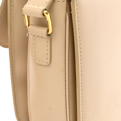 Celine Shiny Calfskin Medium Triomphe Nude 17 of 22