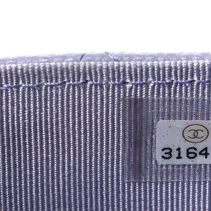 Chanel Caviar Quilted Flap Card Holder Wallet Light Purple 8 of 8