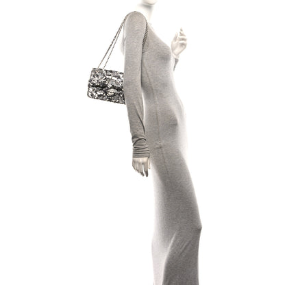 Chanel Sequin Mini Rectangular Flap Silver 2 of 10