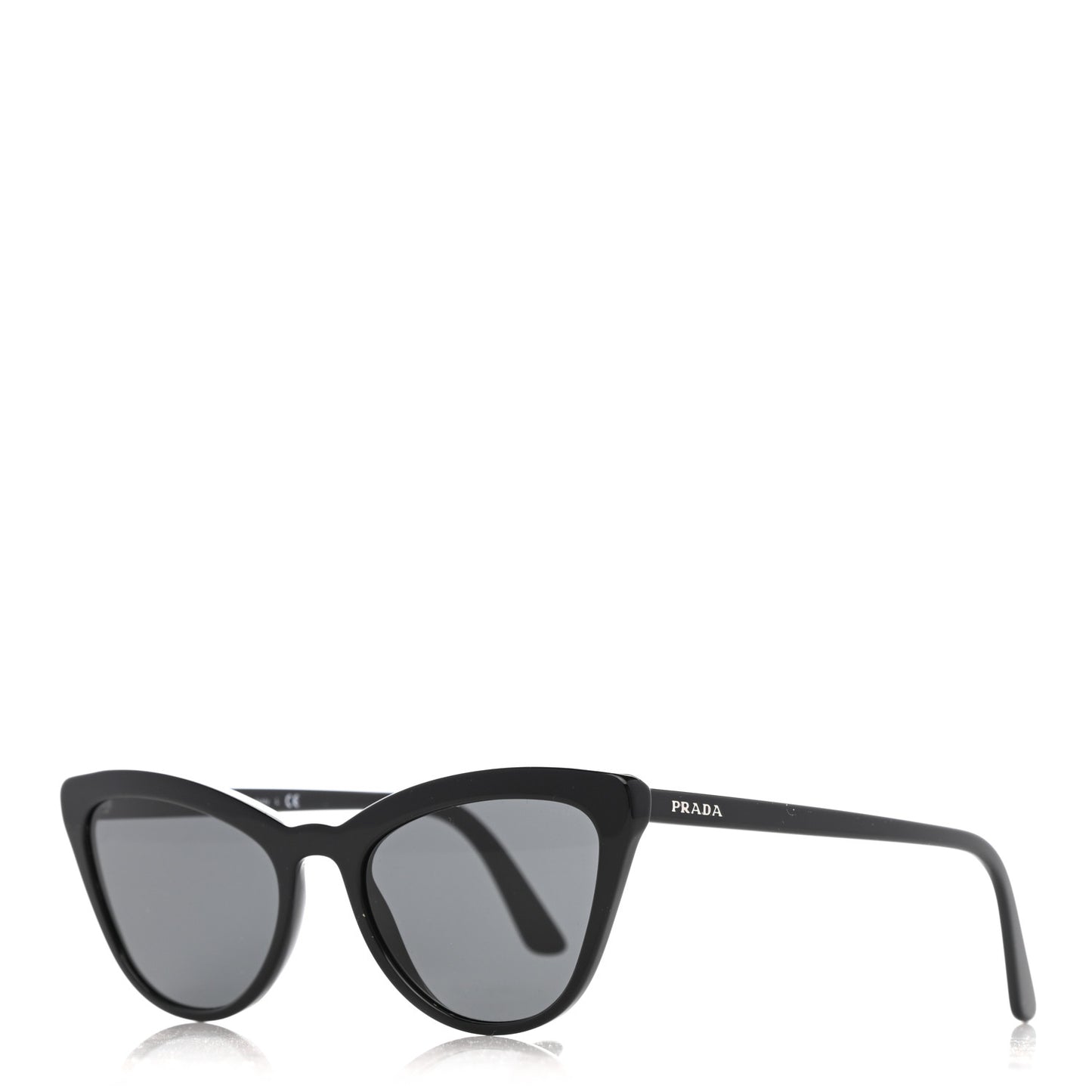 Acetate Cat Eye Sunglasses SPR 01V Black