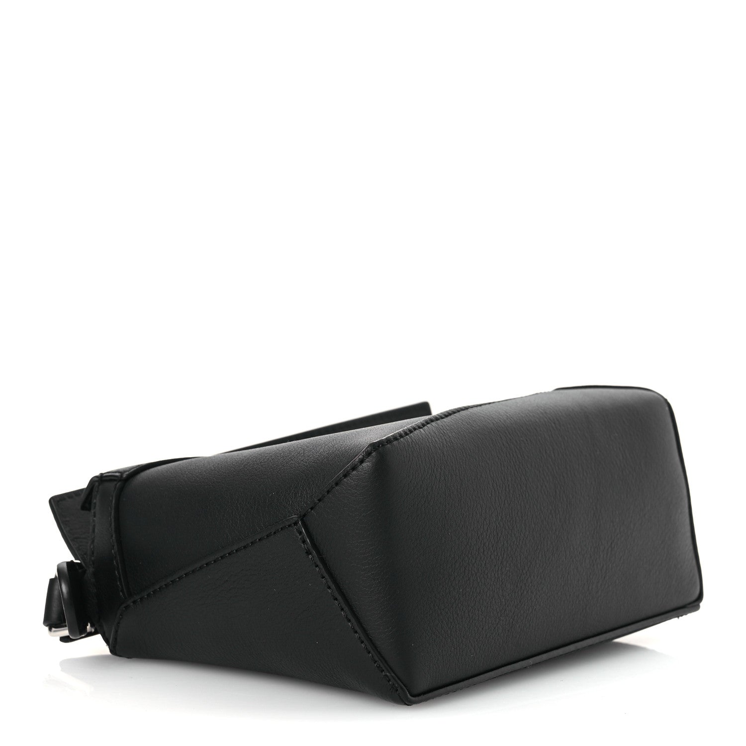 Loewe Calfskin Mini Puzzle Edge Bag Black 4 of 12