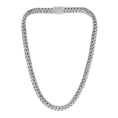 John Hardy Sterling Silver 10mm Classic Chain Necklace 3 of 5