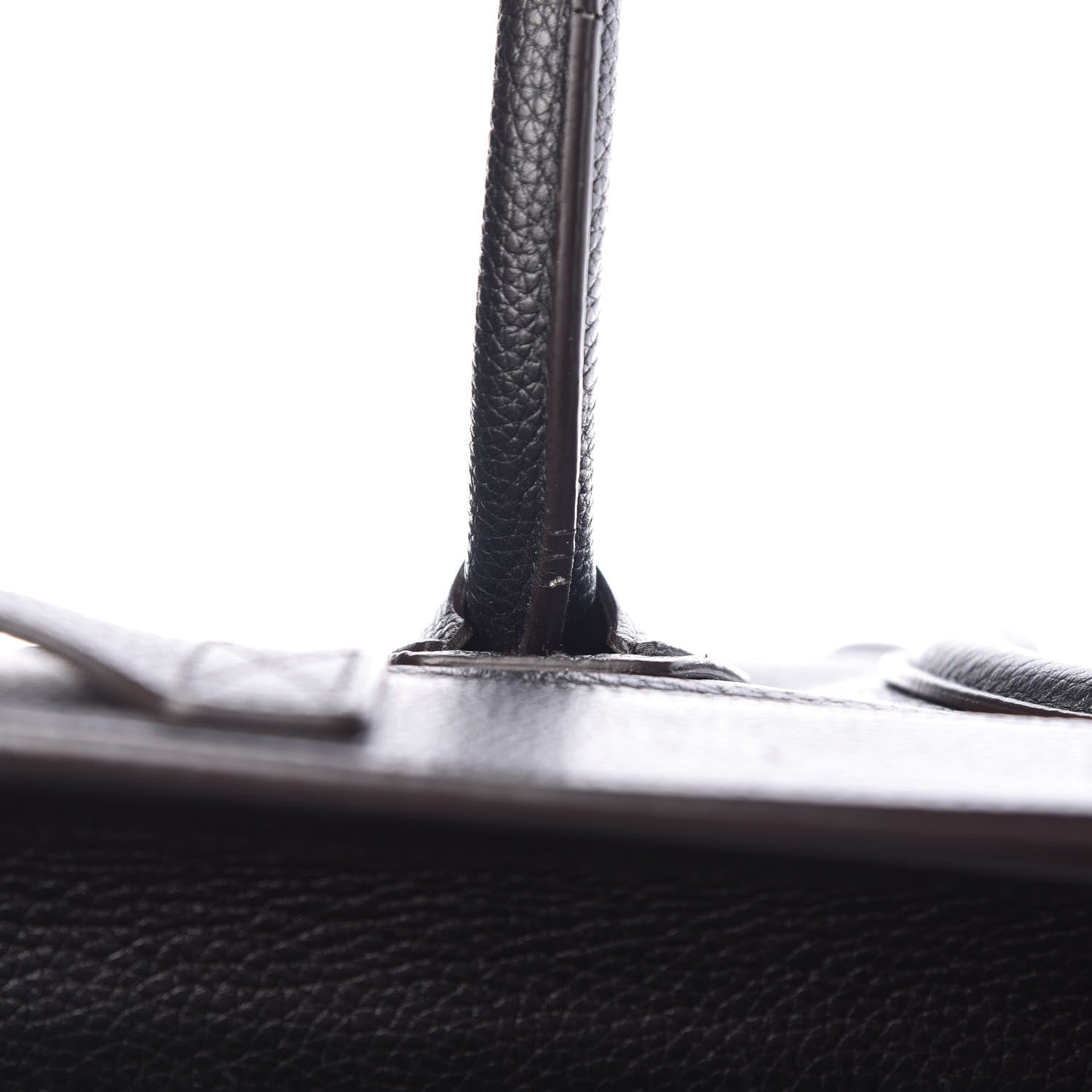Celine Drummed Calfskin Mini Luggage Black 23 of 25