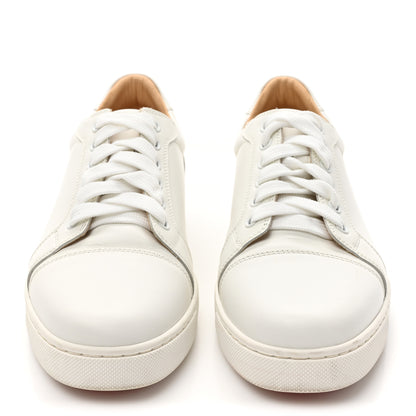 Christian Louboutin Calfskin Vieira Flat Sneakers 38 White 2 of 11
